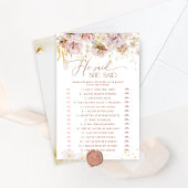 ボーホガーデンボーホガーゲームと彼は彼女が言ったブライダルシャワー