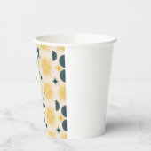 ボーホサンムーンスターズブルーイエロー 紙コップ (左)