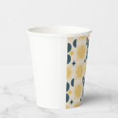 ボーホサンムーンスターズブルーイエロー 紙コップ (右)