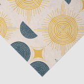 ボーホサンムーンスターズブルーイエロー 薄葉紙 (詳細)