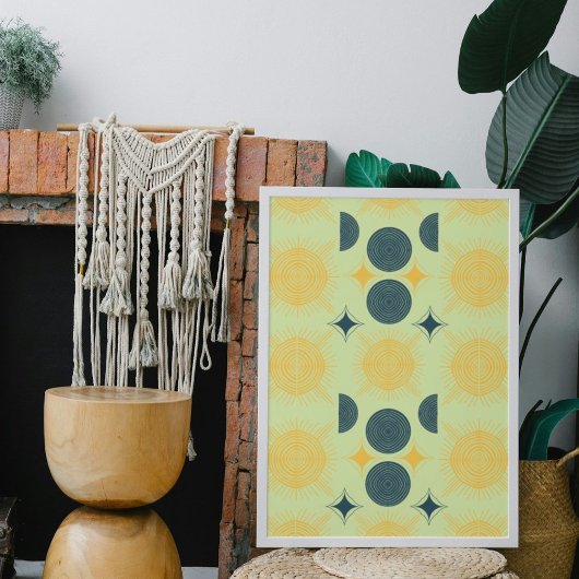 ボーホシアルサンムーンミント ポスター