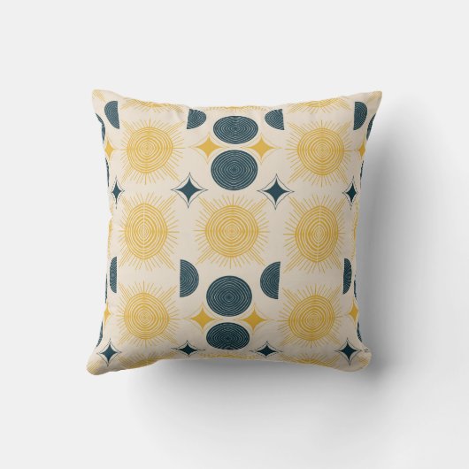 ボーホシアルサンムーンモノグラム脚本 クッション (裏面)