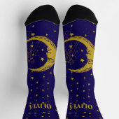 ボーホシナ女月お洒落星 ソックス (上部)