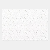 ボーホスタークリスマスとお祝いデザイン ラッピングペーパーシート (正面3)