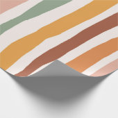 ボーホストライプ包装紙 ラッピングペーパー (角)