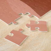 ボーホテラコッタの風景 山と月と太陽 ジグソーパズル (側面)