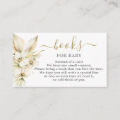 ボーホデザートブックスベビーカード エンクロージャーカード (正面)