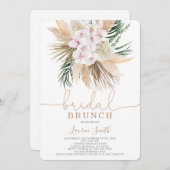 ボーホパンパスのブライダルシャワー招待状 招待状 (正面/裏面)