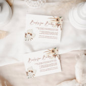 ボーホパンパスグラスブックスベビーカード ノートカード