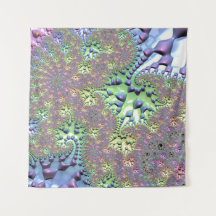 ボーホヒッピーGroovy光沢のあるレインボーカラフルフラクタル