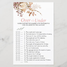 ボーホピンクブライダルシャワーオーバーまたはゲーム中