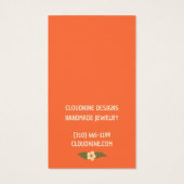 ボーホフレームイヤリングネックレスジュエリー表示カード (裏面)