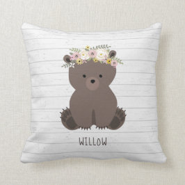 ボーホベアーグレイ材 クッション