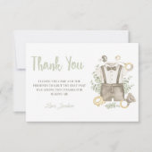 ボーホベイビーシャワーサンキューカード 招待状 (正面)