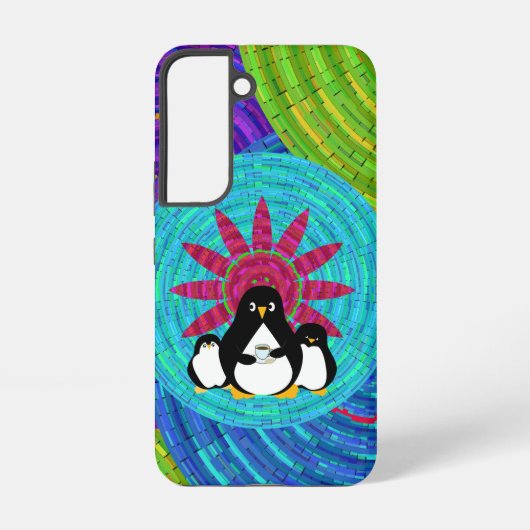 ボーホペンギン SAMSUNG GALAXYケース (裏面)