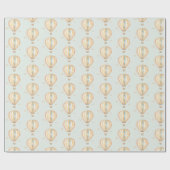 ボーホホットエアバルーン ラッピングペーパー (フラット)