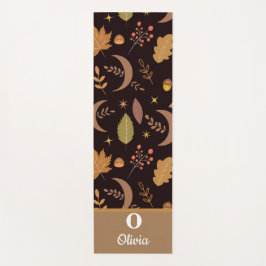 ボーホムーン紅葉 モノグラムの ヨガマット