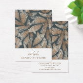 ボーホリーフパターンイヤリング表示カード (デスク)