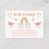 ボーホレインボーウォーターカラートンフライベビー エンクロージャーカード (正面)