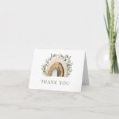 ボーホレインボーサンキュー サンキューカード (正面)