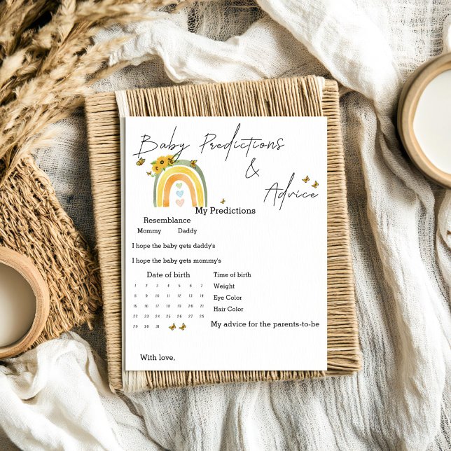 ボーホレインボーヒマワリベビー予測ゲーム (クリエイターアップロード済み)