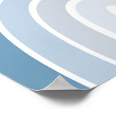 ボーホレインボーブルーボーズルーム ポスター (角)