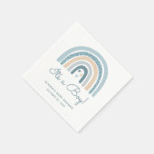 ボーホレインボーベビーシャワー スタンダードカクテルナプキン (角)