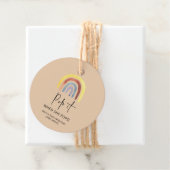 ボーホレインボーポップ・アートのイット彼女がポップ フェイバータグ (インサイチュ)