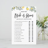 ボーホレモン彼は彼女はブライダルシャワーゲームを言った (スタンド正面)