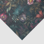 ボーホロマンチックピンクとグリーンフローラデコパージュ 薄葉紙 (詳細)