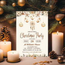 ボーホーなクリスマスパーティー