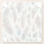 ボーホーなクリスマス ガラスコースター (裏面)