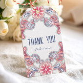 ボーホーな雰囲気の感謝の気持ちを伝えるタグ ギフトタグ