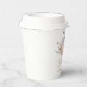 ボーホーのかぼちゃが恋に落ちる 紙コップ (右)