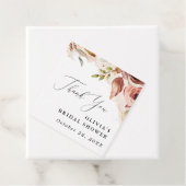 ボーホーアースィーフラワーズブライダルシャワー - オータムフラル フェイバータグ (インサイチュ)