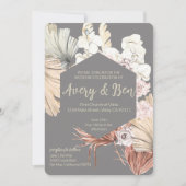 ボーホーウェディング招待状 招待状 (正面)