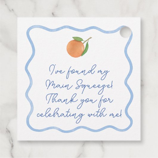 ボーホーウェーブライン シトラス メインスクイーズ ブライダルシャワー フェイバータグ (裏面)