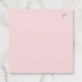 ボーホーウェーブ テラコッタ&ブラッシュ サンキュー ベビーシャワー フェイバータグ (裏面)