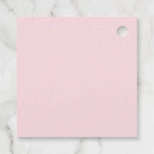 ボーホーウェーブ テラコッタ&ブラッシュ サンキュー ベビーシャワー フェイバータグ (裏面)