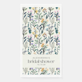 ボーホーエステティック 水彩 フラワーフェスティバル シャワー