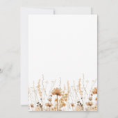 ボーホーオータム確認のご案内 招待状 (裏面)