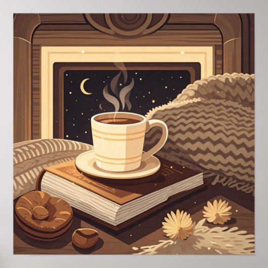 ボーホーコージーな夜 - コジーな夜を祝おう ポスター (正面)