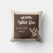 ボーホーサファリ キリン ベビーシャワー クッション (正面)