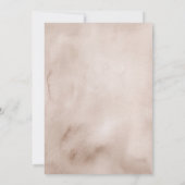 ボーホーサマー ビーチ コースト ブライズシャワー 招待状 (裏面)