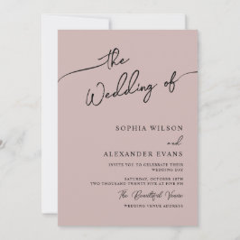 ボーホーシャビーな結婚式の招待状、パステルカラー。 招待状