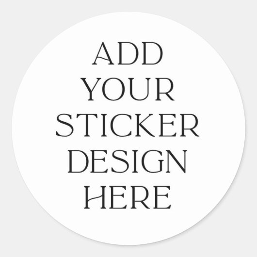 ボーホーシャワーの感謝ステッカー ラウンドシール (正面)