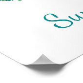 ボーホーシーサーモンアートプリント - 海の壁アート ポスター (角)