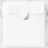 ボーホーステッカー ラウンドシール (バッグ)