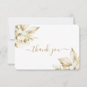 ボーホーデザートの感謝カード サンキューカード (正面)