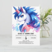 ボーホーデジタル馬の誕生日 招待状 (スタンド正面)